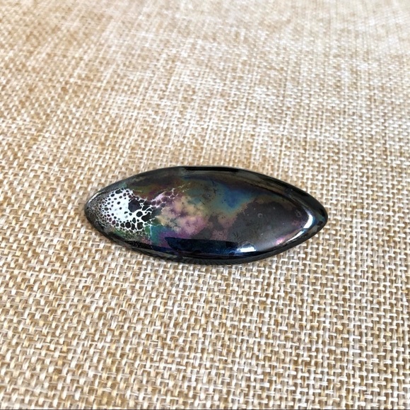 ⭐️ 5 for $25 Ceramic Mother-Of-Pearl Vintage Brooch - Picture 4 of 10